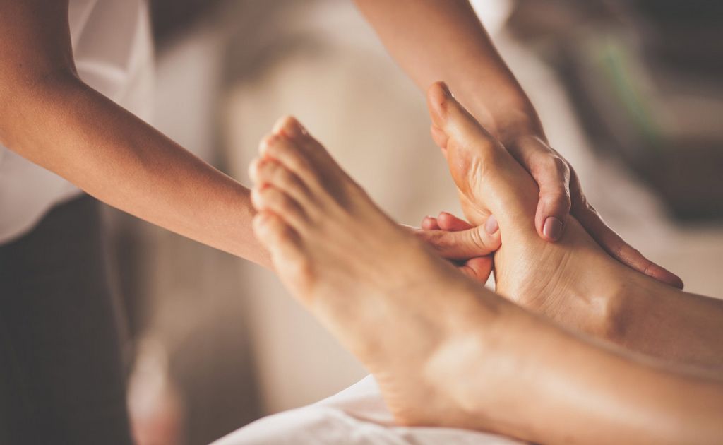 Foot massage methods and benefits
