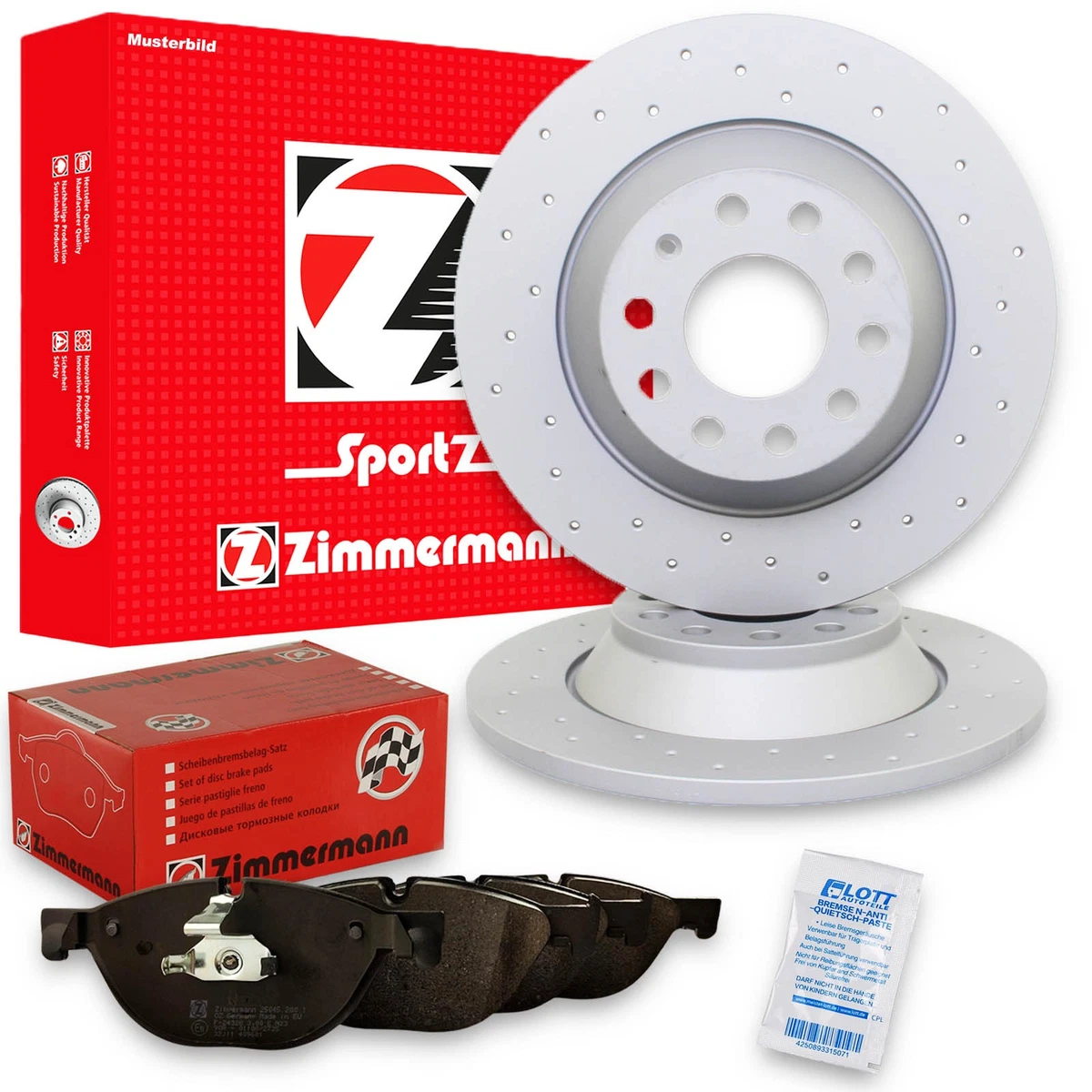 Безпечне гальмування з Zimmermann для Mercedes C-Class T-Model