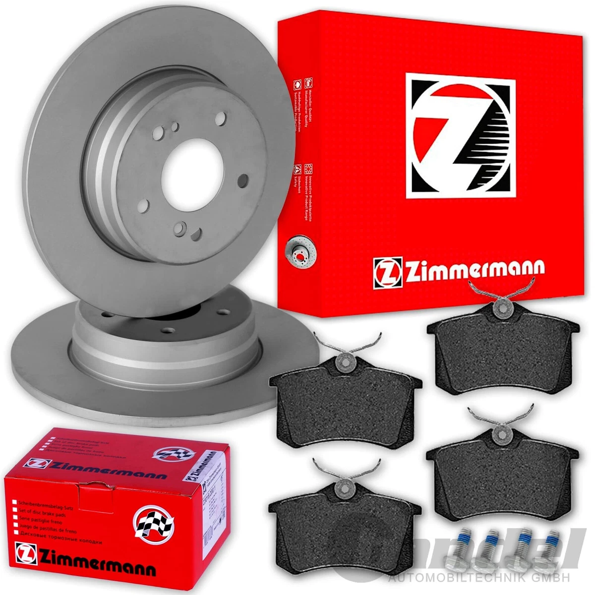 Гальмівні колодки та диски Zimmermann для MINI (F55) Cooper SD
