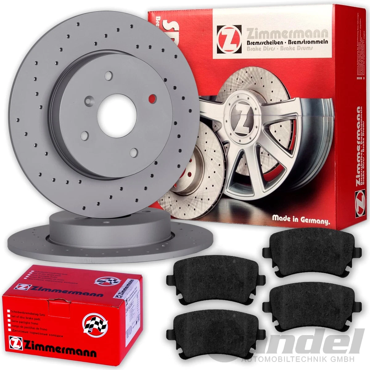 Гальмівні диски та колодки Zimmermann для BMW 3 G20 — безпека та якість