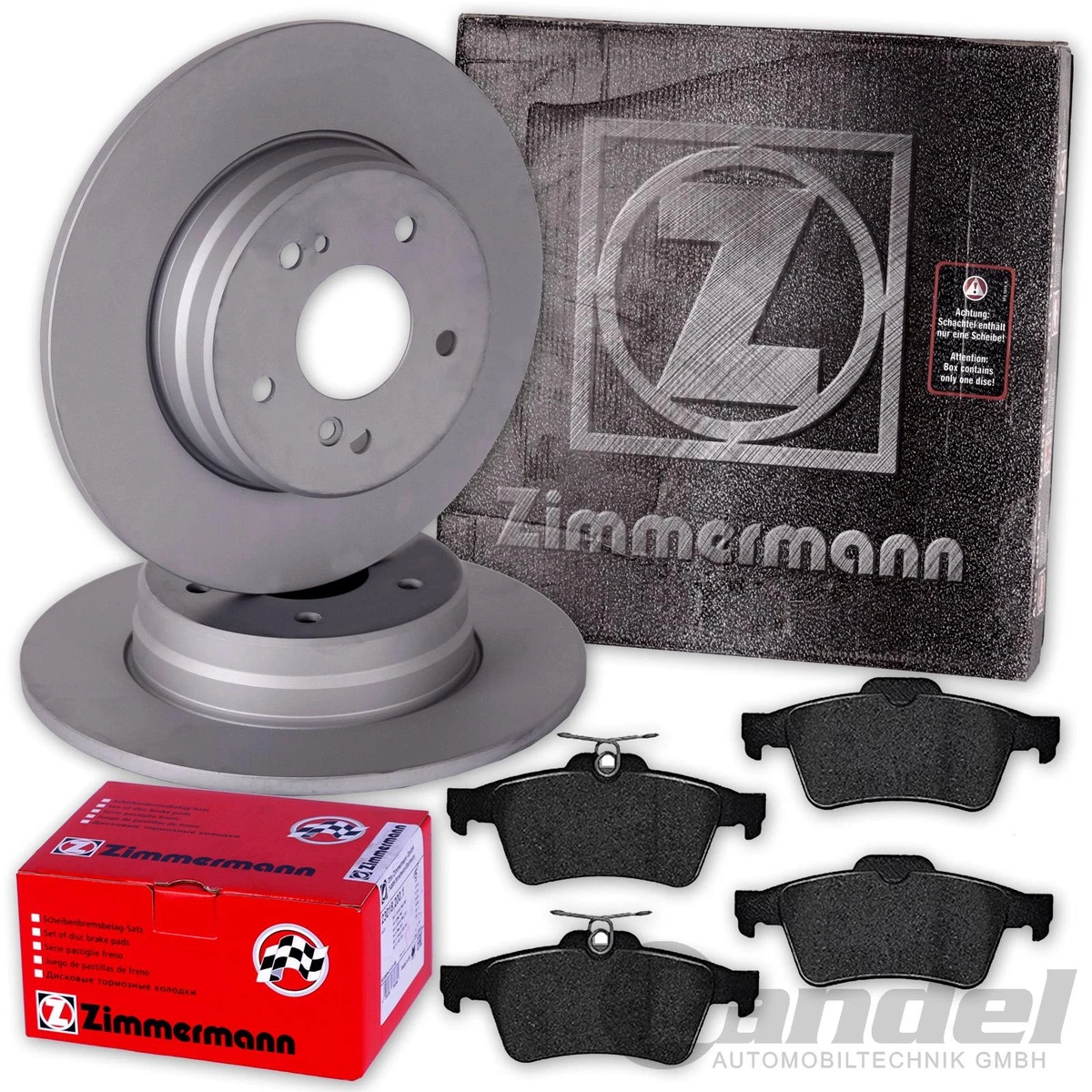 Гальмівні диски та колодки Zimmermann для MINI PACEMAN R61