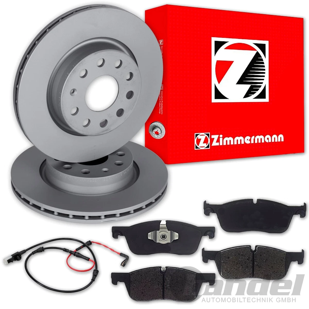 Найкращі гальмівні колодки та диски Zimmermann для Jeep Cherokee (KJ)